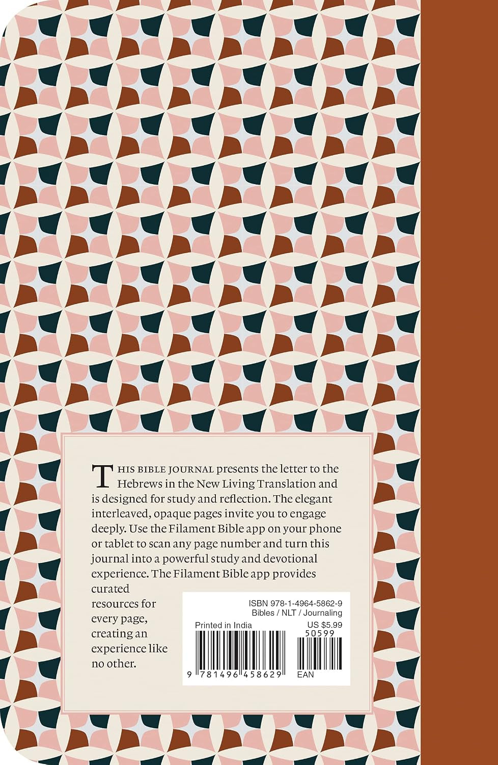 NLT Filament Bible Journal: Hebrews (Softcover)