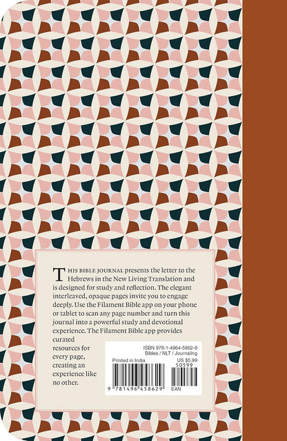 NLT Filament Bible Journal: Hebrews (Softcover)