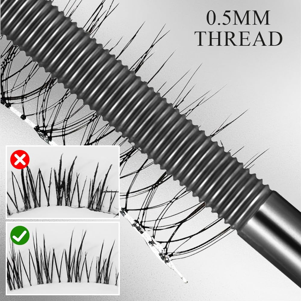 Waterproof Fiber Mascara, Tubular Eyelash Mascara, Curling Mascara Non-Smudge (1 PC)