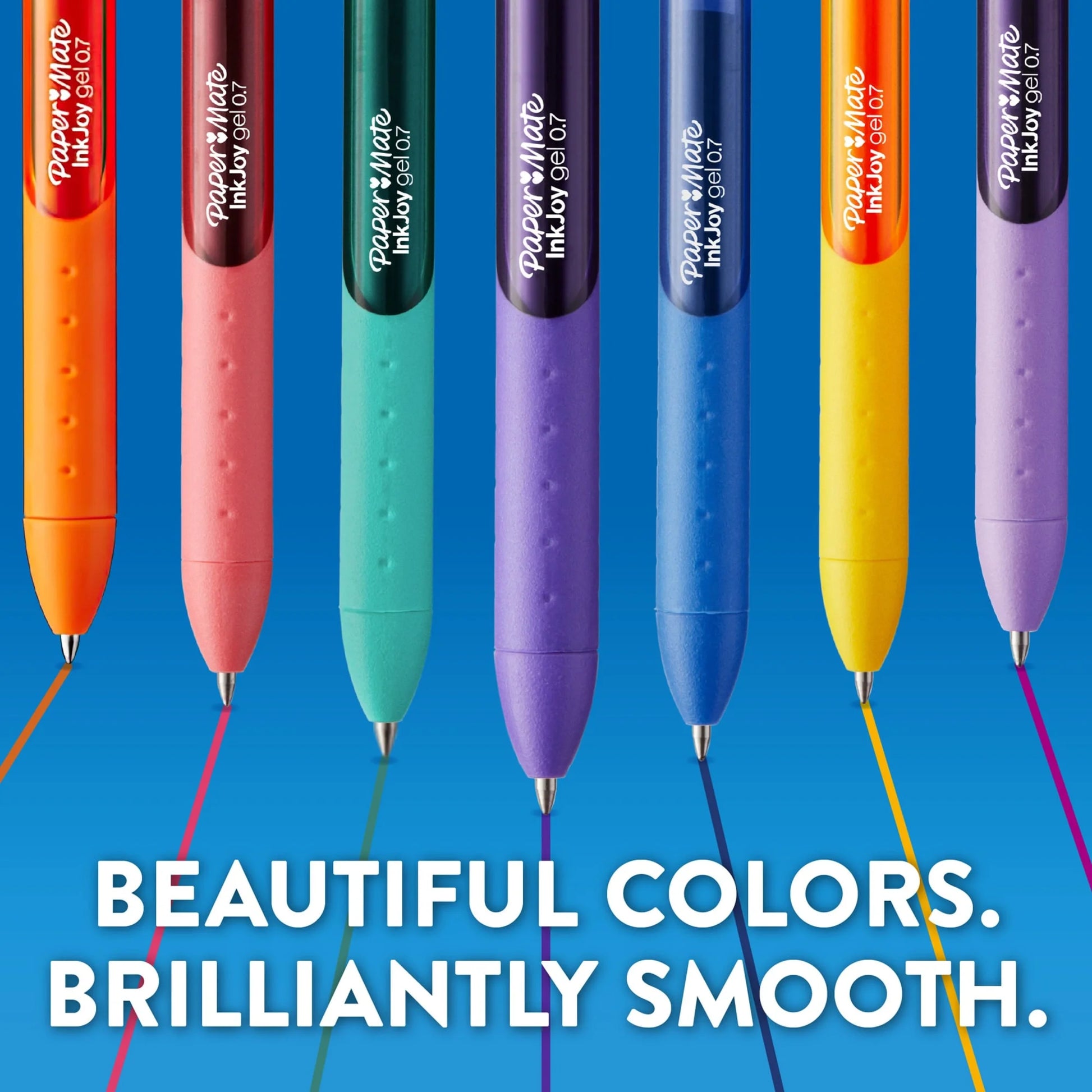 Paper Mate Inkjoy Gel Pens, Medium Point, Assorted, 10 Count