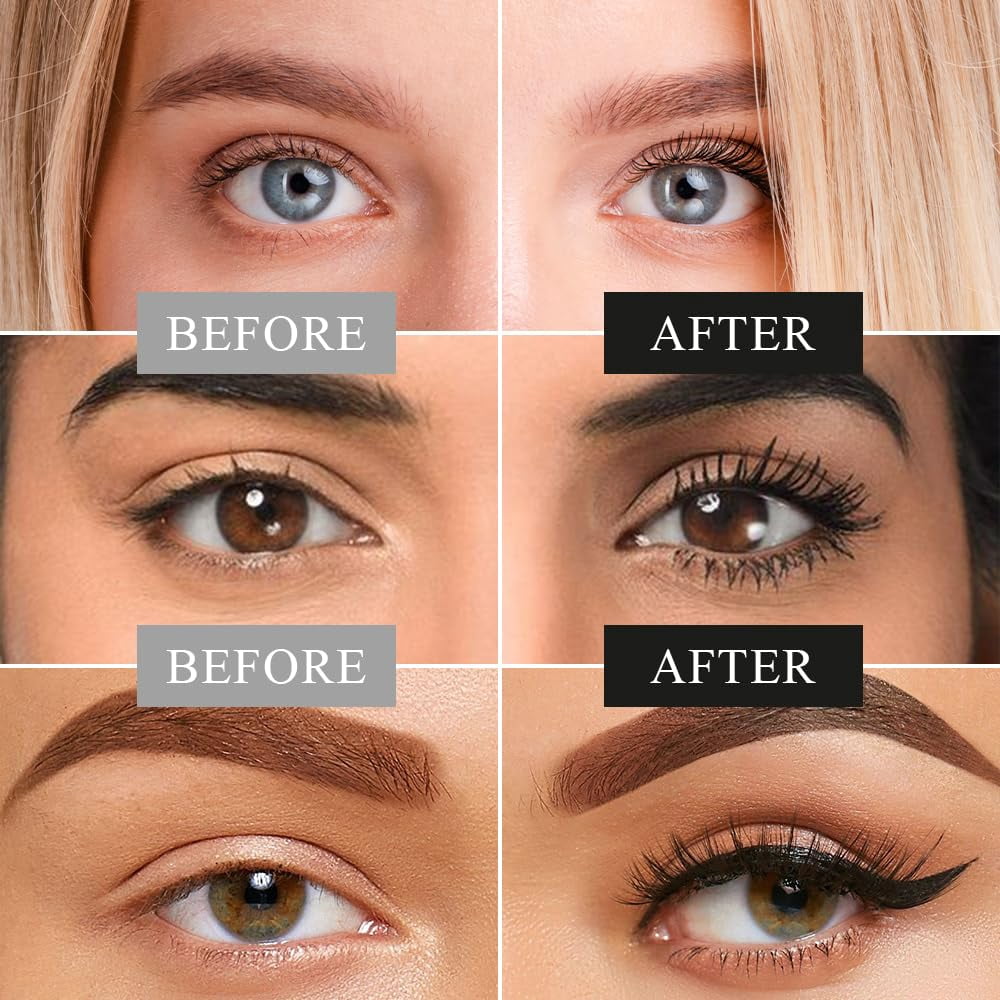 Waterproof Fiber Mascara, Tubular Eyelash Mascara, Curling Mascara Non-Smudge (1 PC)