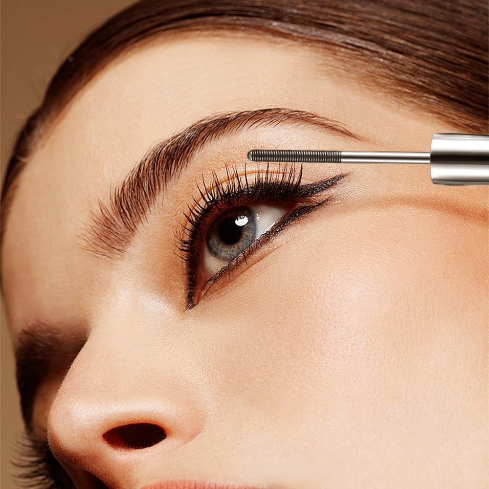 Waterproof Fiber Mascara, Tubular Eyelash Mascara, Curling Mascara Non-Smudge (1 PC)